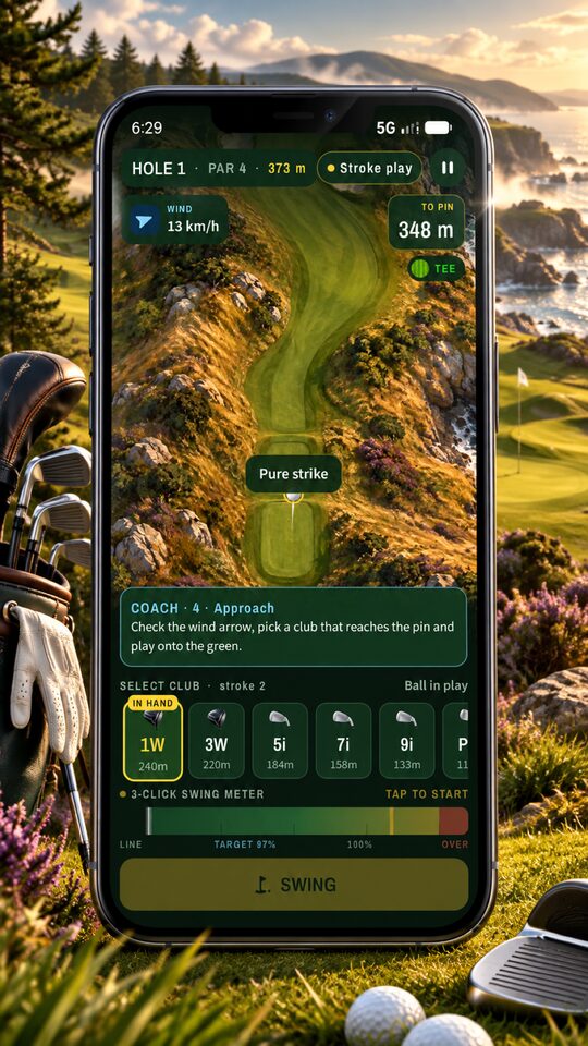 Fairway Duel gameplay